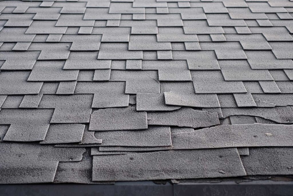 hail damage roof sign