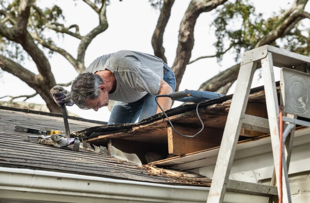 storm damage roof inspection