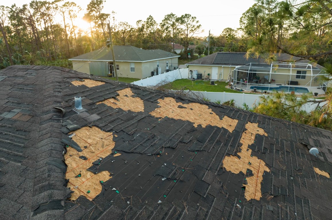 Storm Damage Roofing During Severe Weather