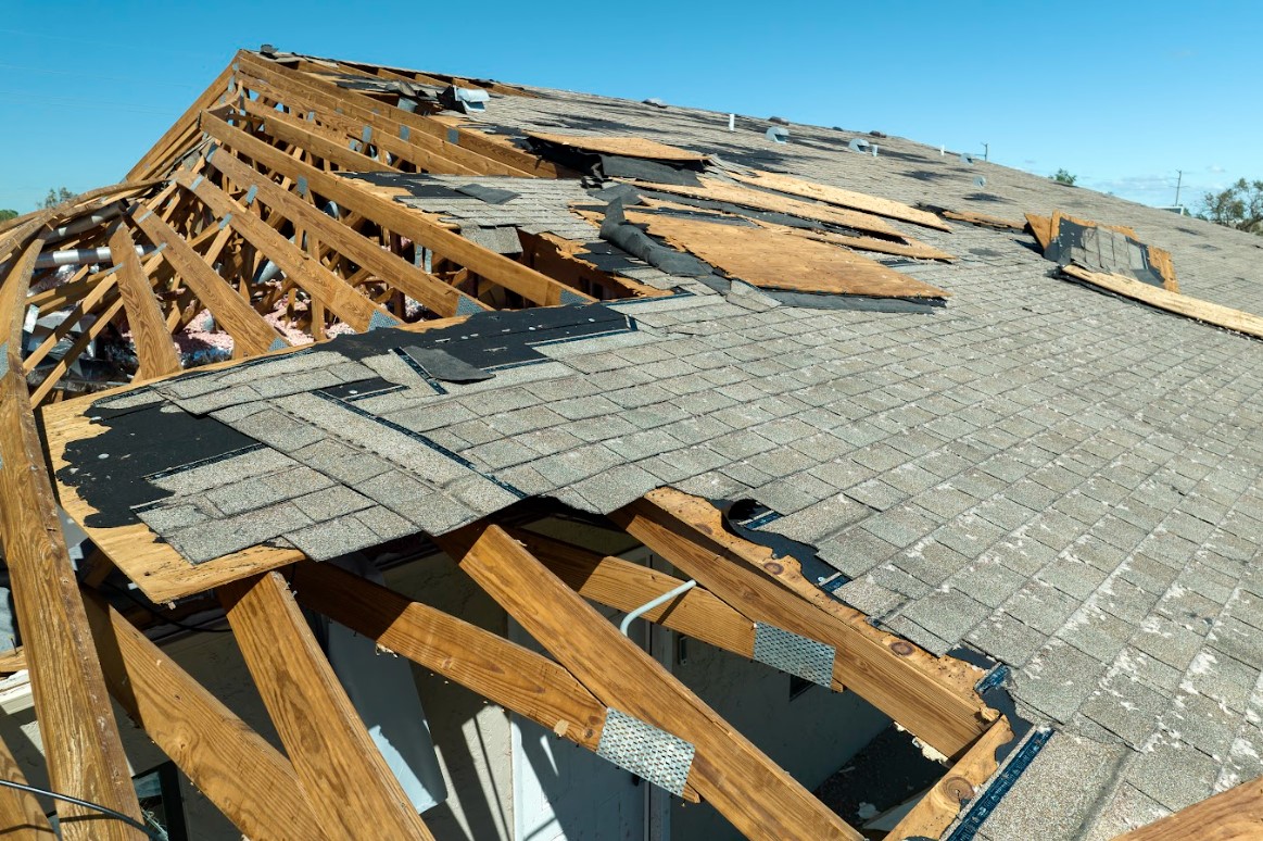 roof damage insurance claim